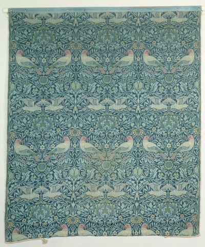 「Dove and Rose」ファブリックデザイン、1879年頃（テキスタイル） 作： William Morris